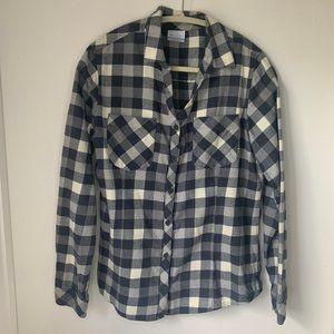 Columbia Long Sleever Flanel Shirt XL